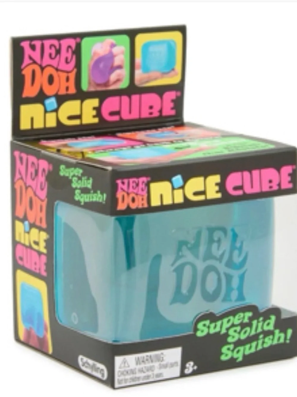 NeeDoh Nice Cube Glitter & Glow + NeeDoh Nice Cube
